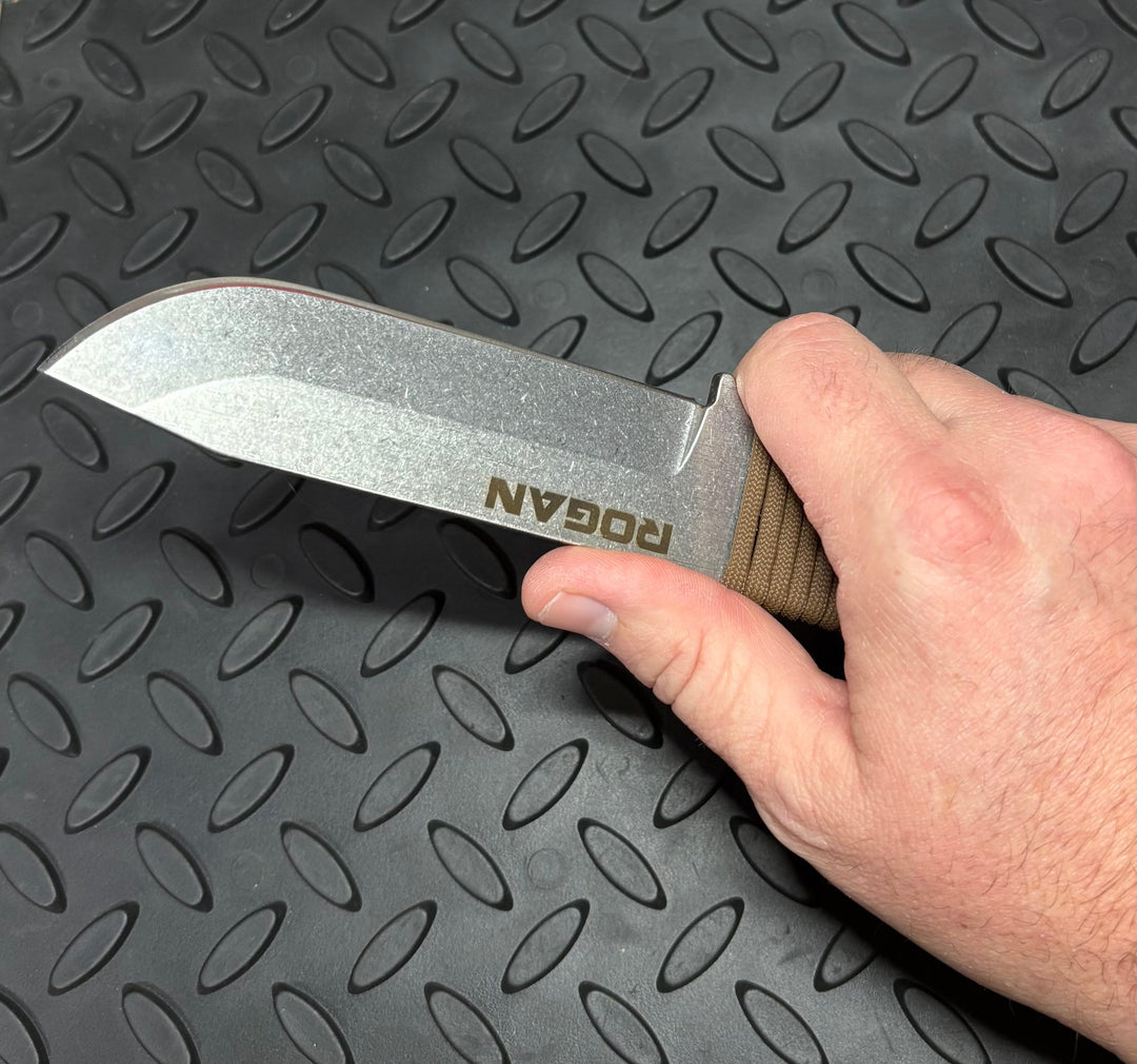 ROGAN Field Knife (Everglades Edition🐊 🐍🌴) comes with belt clip