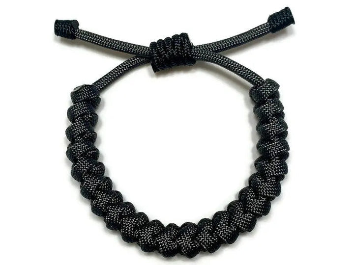 Engineered Gray Atom Rope Bracelet