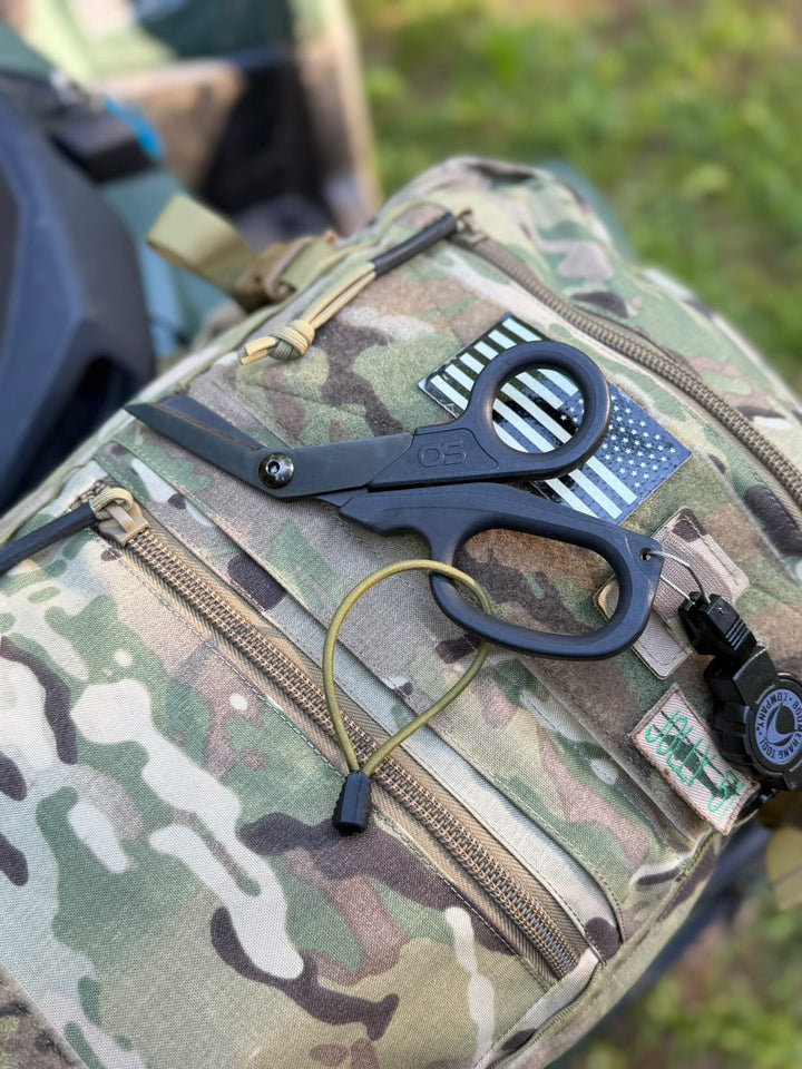 ONE SHEAR x Precision with Purpose Shock cord retention system