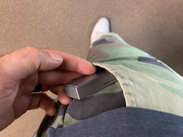 Titanium Pocket Strong Box  - Gen 2