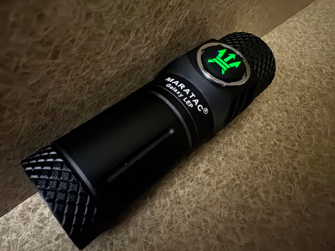 Galaxy LEP - Micro Laser Flashlight 18350 By Maratac® ( Compact Size LEP! )