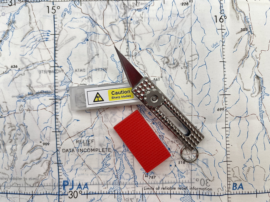 Slide Lock Titanium Craft Knife ( 2.0 / 2025 )