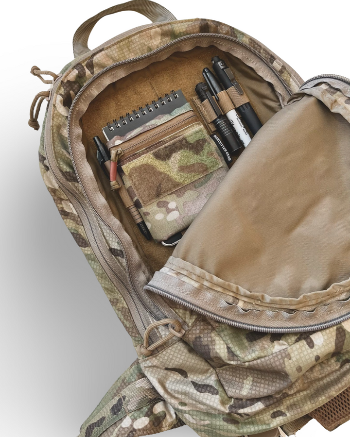 [ZAP]-XL Zippered Admin Pocket Extra Large (Velcro or Molle Back)