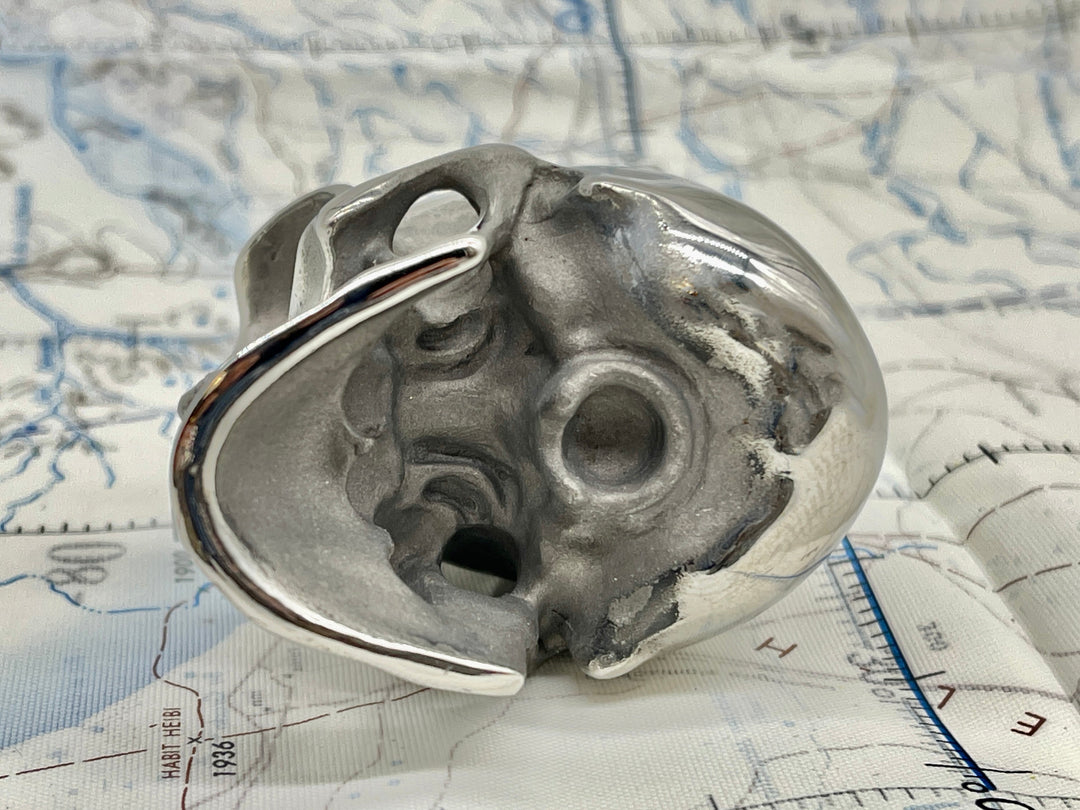 Custom Titanium Colossus Skull by Tony Fabrioli  ( Limited Run! )