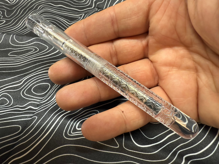 Polycarbonate Embassy Pen ( Vapor Polish Clear Finish ) 🔥 Low Stock! 🔥