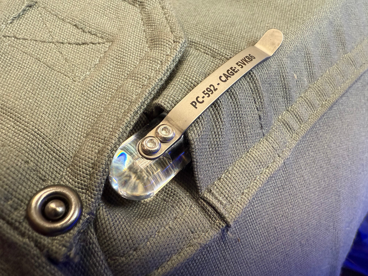 Polycarbonate Embassy Pen ( Vapor Polish Clear Finish ) 🔥 Low Stock! 🔥