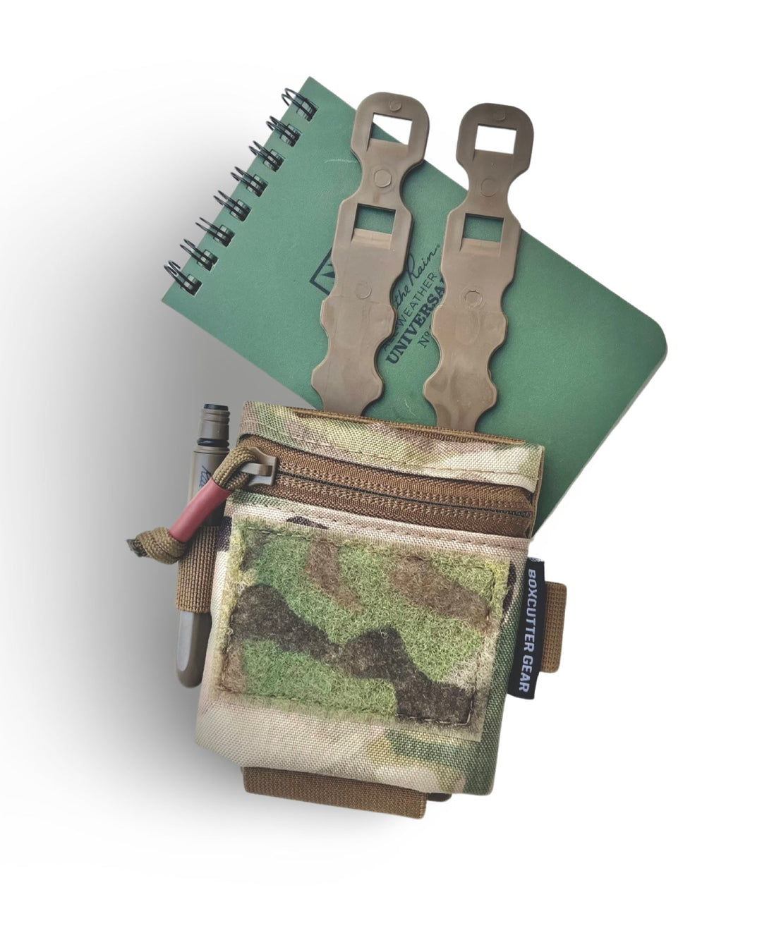 [ZAP]-m Zippered Admin Pocket (Molle Backed)