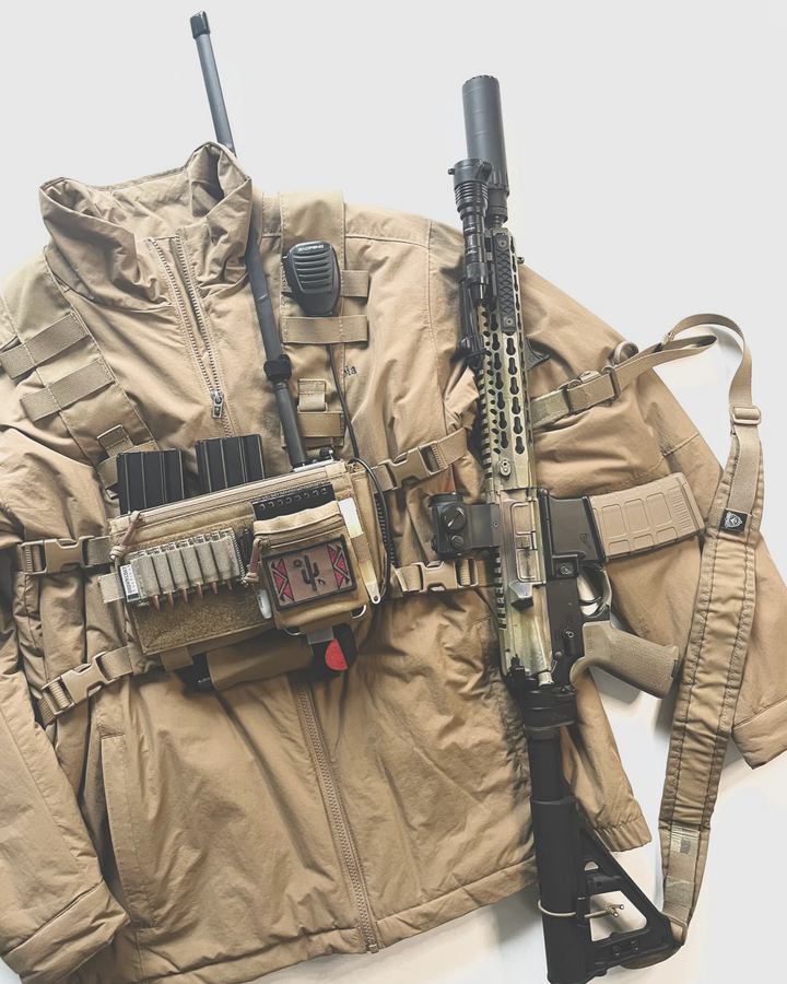 [ZAP]-v Zippered Admin Pocket -(Velcro Backed)