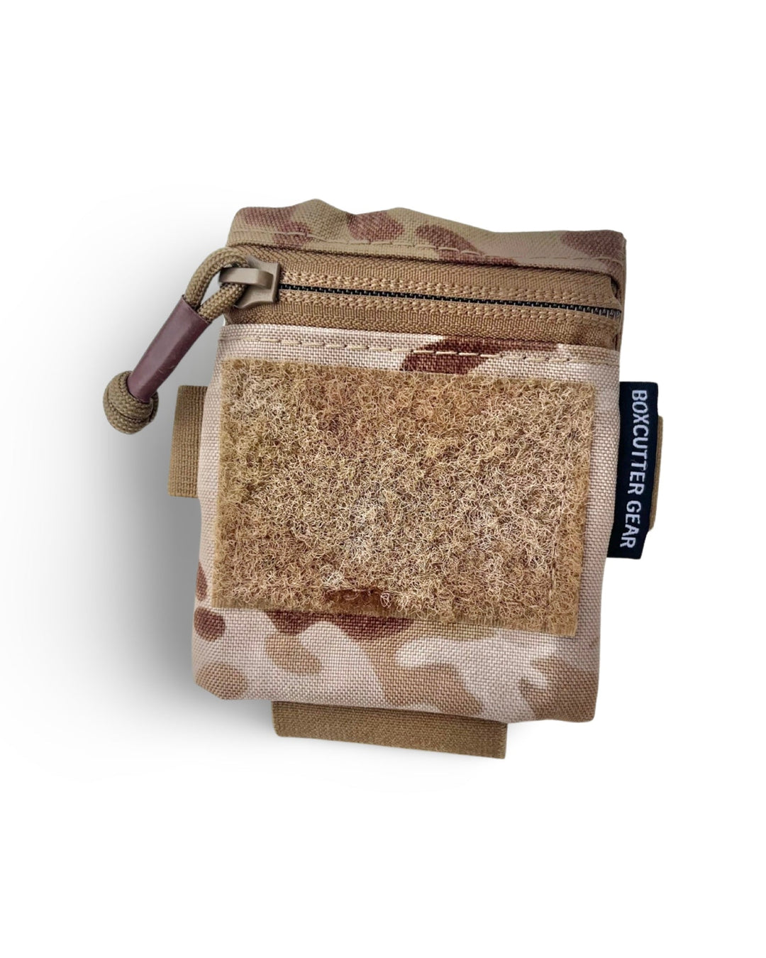 [ZAP]-v Zippered Admin Pocket -(Velcro Backed)