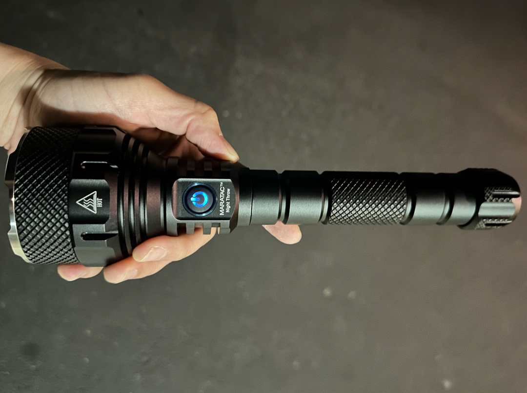 Night Throw LED Extreme Flashlight by Maratac® ( Almost Gone! )