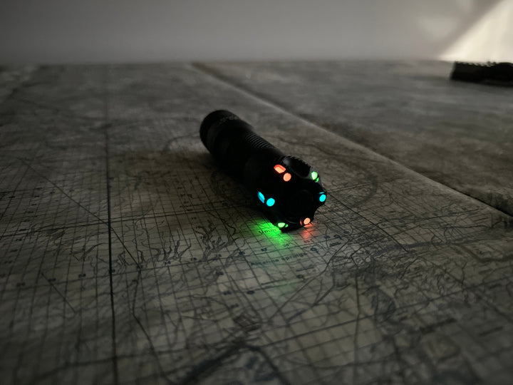 LEP DX Reach - Rev 3 - Laser Flashlight 18650 / 21700 By Maratac® - Matte Black 🔥 Now In Stock! 🔥