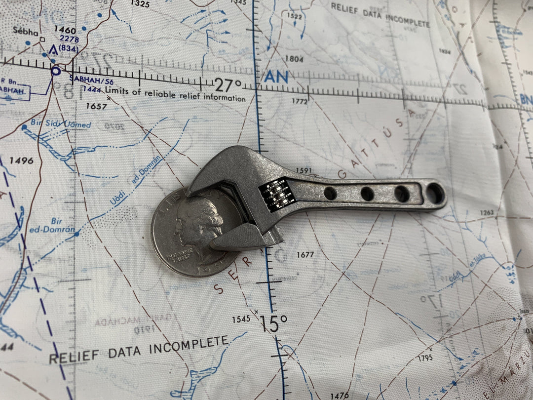 Small Adjustable Wrench - Titanium 3 Inch ( NSN Pending ) 🔥 NEW 🔥