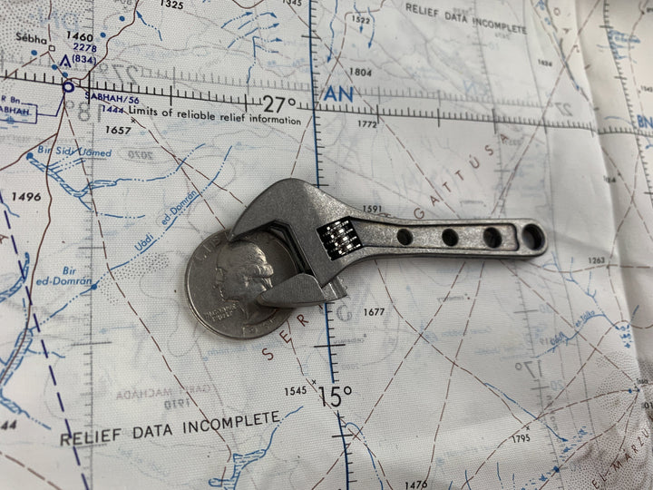 Small Adjustable Wrench - Titanium 3 Inch ( NSN Pending ) 🔥 NEW 🔥