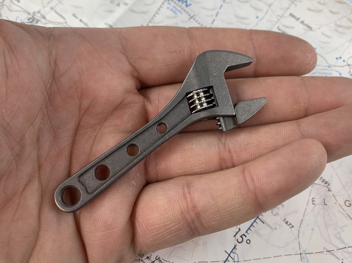 Small Adjustable Wrench - Titanium 3 Inch ( NSN Pending ) 🔥 NEW 🔥