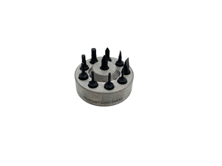 Universal Titanium Desk Stand For 1/4" Screwdriver Sets! - Rev 2
