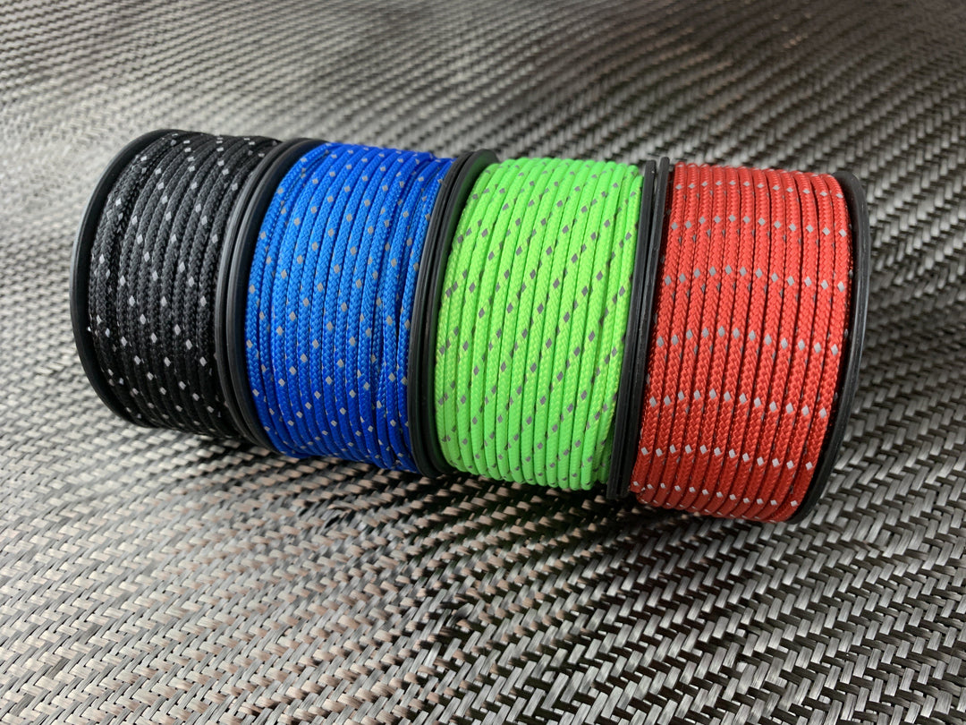 Micro Reflective Cord 65ft /200lb Test 🔥 In Stock! 🔥