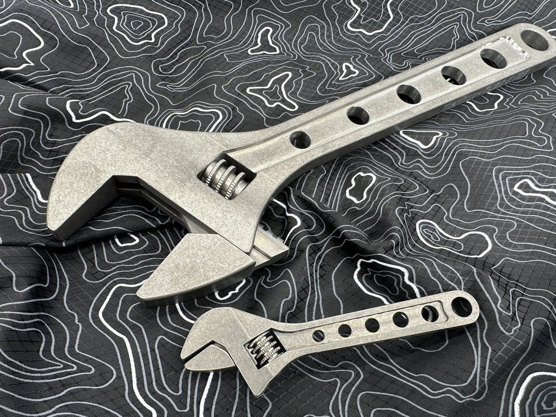 12 Inch  - Titanium Adjustable Wrench - ( NSN Pending ) ( New 2025 Small Batch )