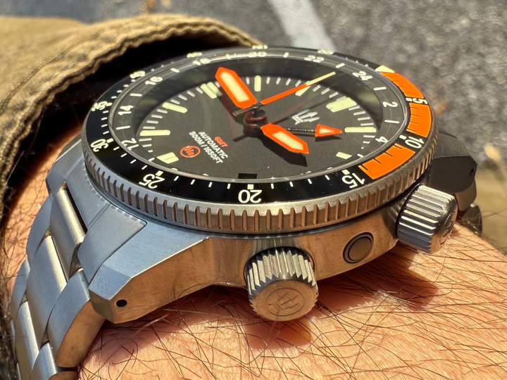 500M Alto Mare 42mm 9075 GMT - Titanium Automatic Watch - By Maratac® 🔥 Limited Stock! 🔥