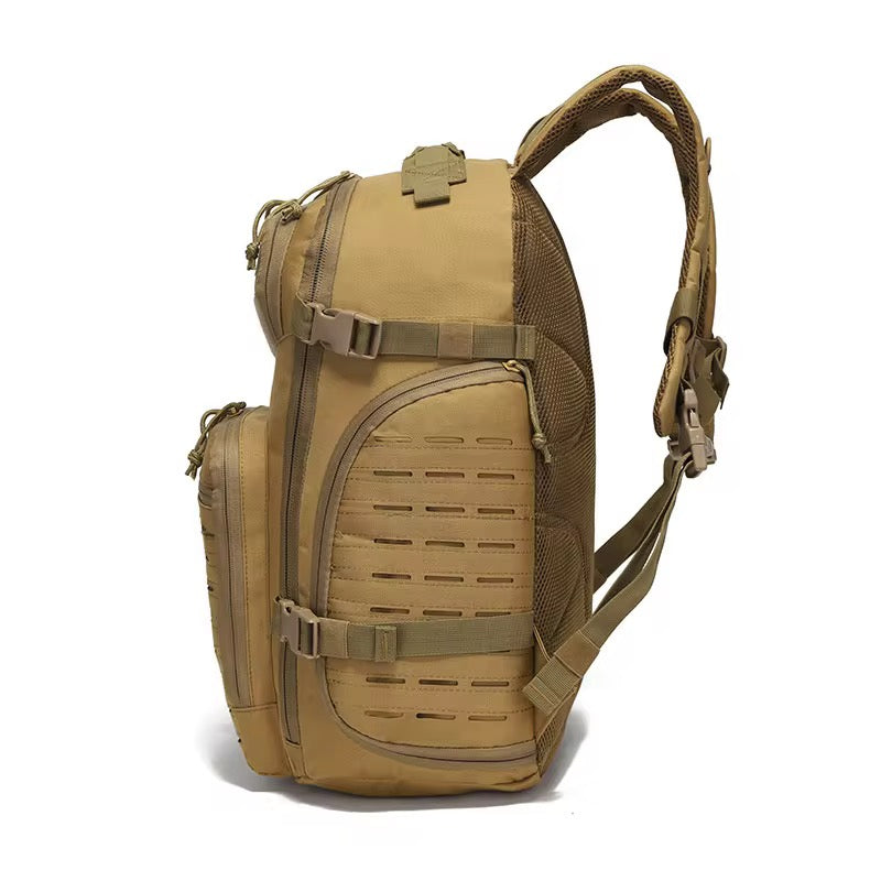 ONE SHEAR® 1000D Nylon Waterproof Tactical MOLLE Backpack – Anti-Theft, 3-Way Carry, 36–56L Outdoor Rucksack for First Responders, EDC & Adventure
