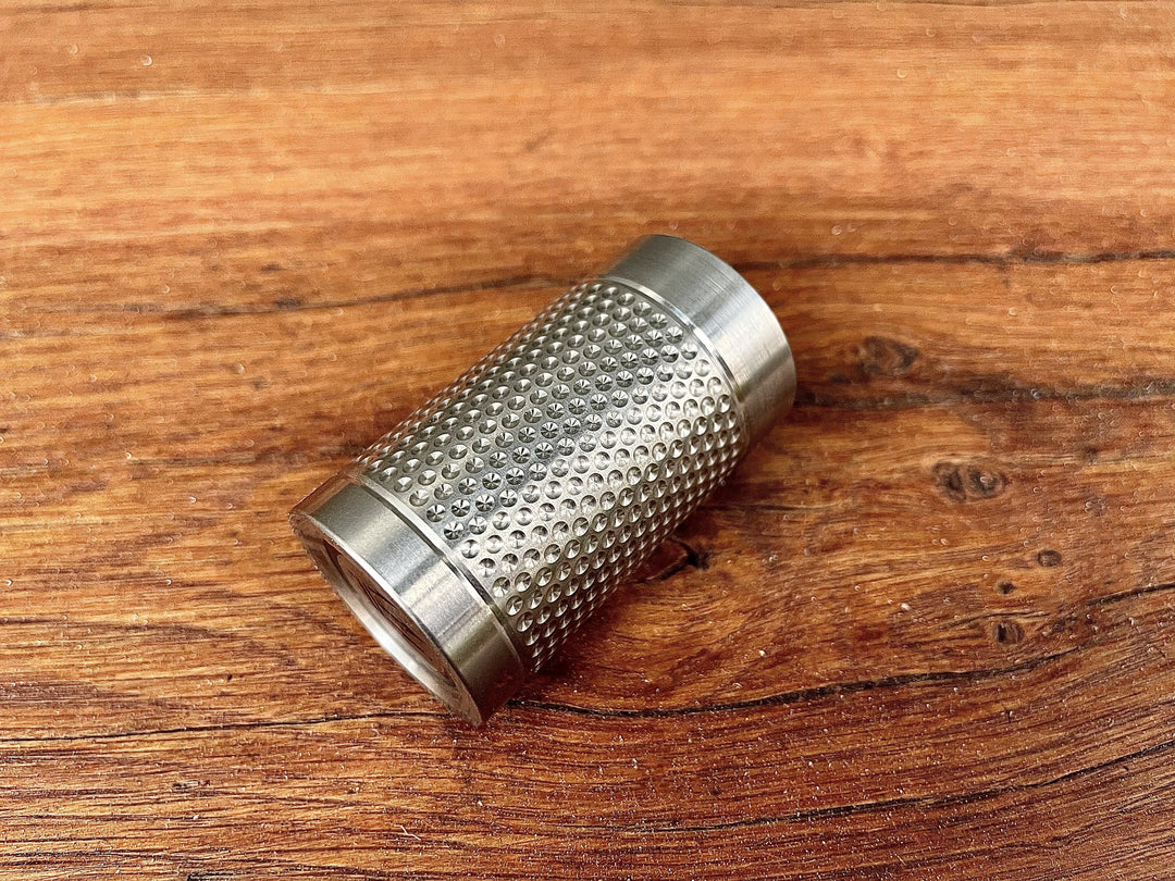 Big Shot - Machined Titanium 2 Oz Glass
