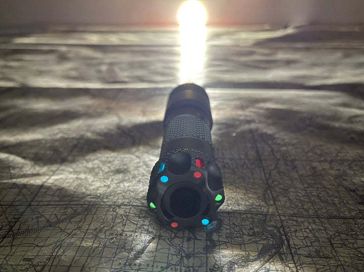 LEP DX Reach - Rev 3 - Laser Flashlight 18650 / 21700 By Maratac® - Matte Black 🔥 Now In Stock! 🔥