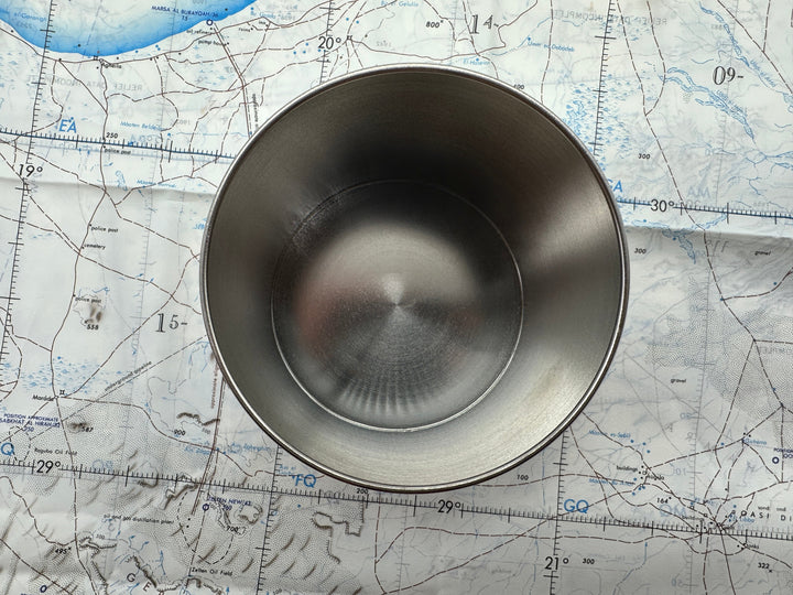 Aerospace Titanium Lowball - Machined Titanium 14 Oz Cup