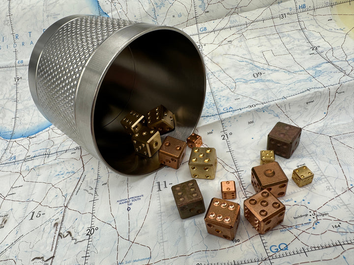 Aerospace Titanium Lowball - Machined Titanium 14 Oz Cup