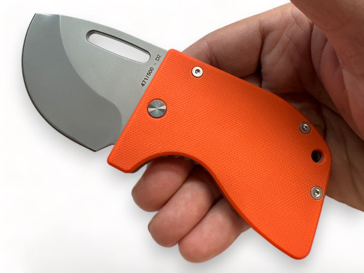 D2 Re-Action - Ti ( Orange - G10 ) Folder - Knife Sale!