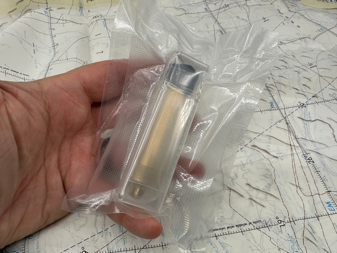 Brass Match &amp; Compass Capsule - Gen 2