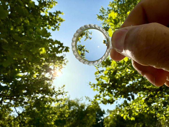 Polycarbonate Titan Zoom - Sapphire Pocket Magnifier by Maratac® 🔥 New 🔥