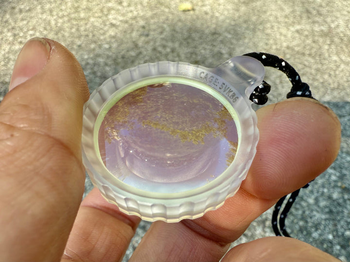 Polycarbonate Titan Zoom - Sapphire Pocket Magnifier by Maratac® 🔥 New 🔥