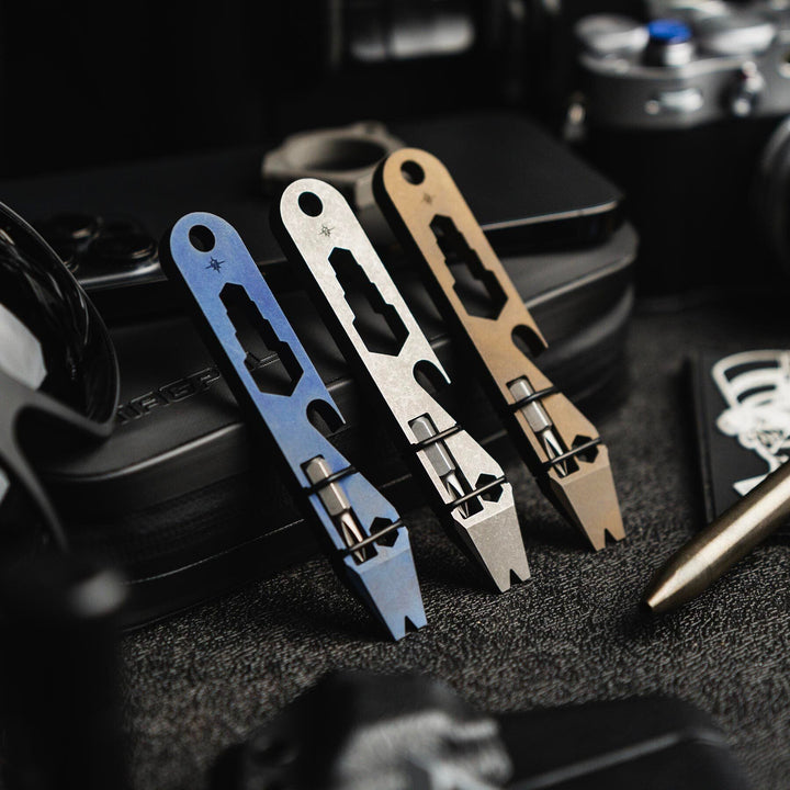 Titanium Keychain Multi-Tool