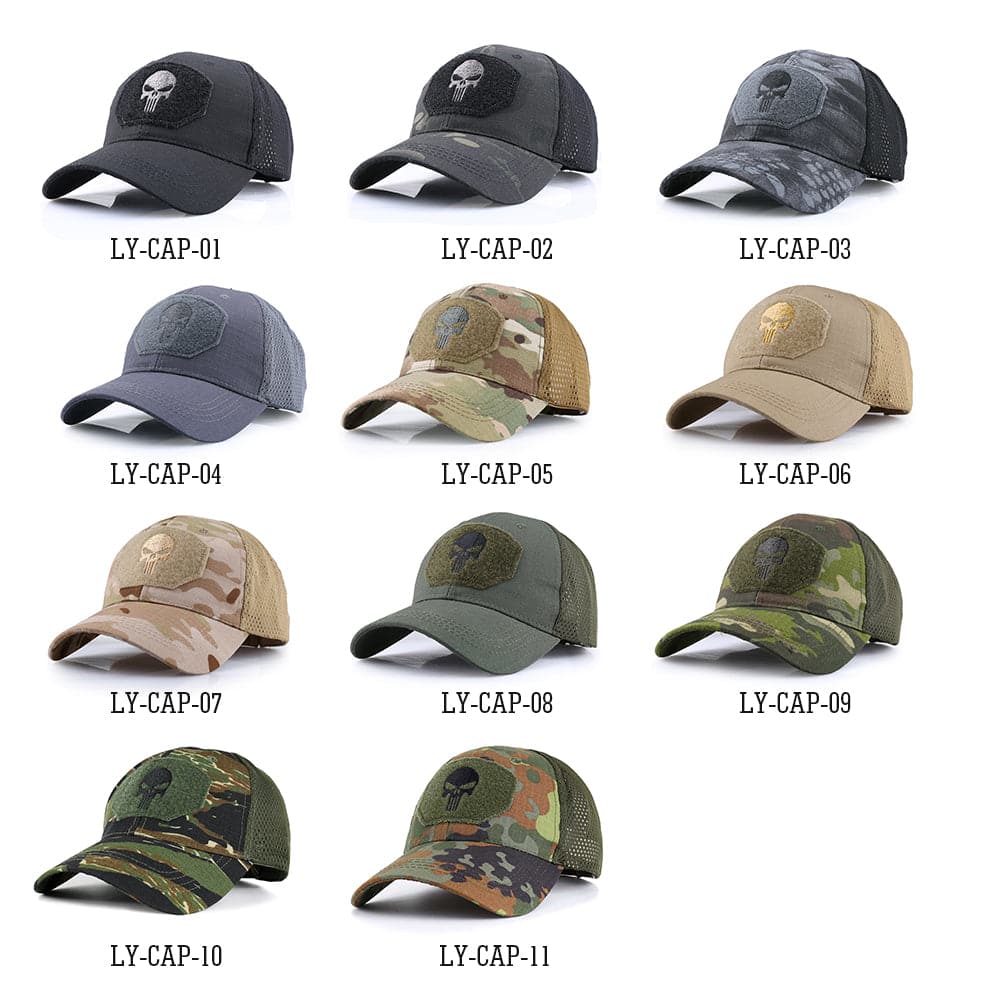 Combat Paintball Basketball Classic Snapback Sun Hats