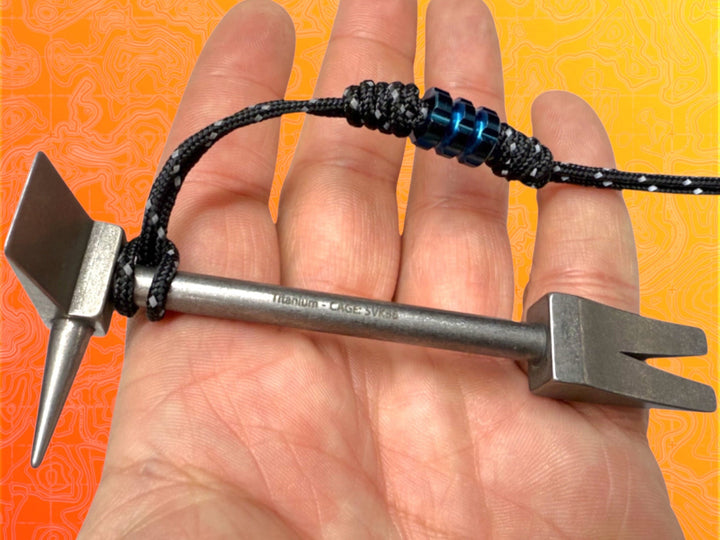 4" Ti Hooligan Forced Entry Tool - Titanium 🔥 In Stock! 🔥