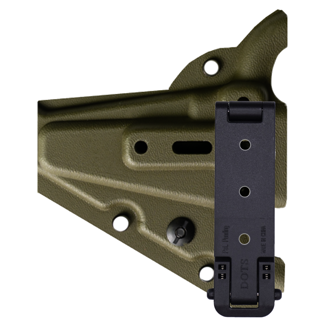 Olive Drab PRO/V2/ECO Shear Kydex Holder with Adjustable Retention | ONE SHEAR®