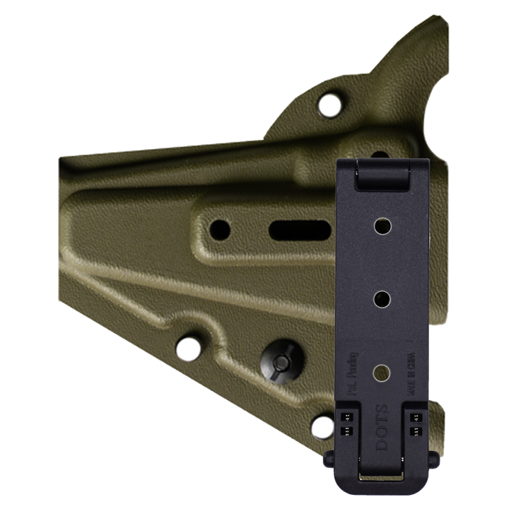 Olive Drab PRO/V2/ECO Shear Kydex Holder with Adjustable Retention | ONE SHEAR®