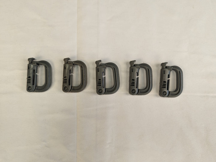 USGI ITW Nexus MOLLE Grimloc Carabiner 5 pack