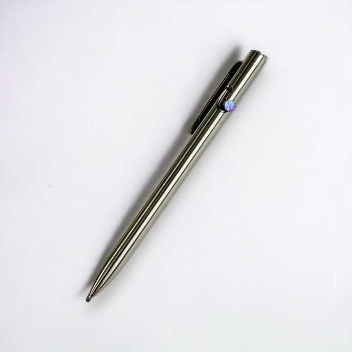 ONE SHEAR® Bolt Action Titanium EDC Tactical Pen Slim - Smooth Action and Unparalleled Precision