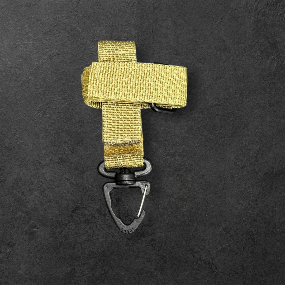 FREE GIFT | ONE SHEAR® Tactical MOLLE Carabiner Buckle – Multi-Use Nylon Storage Hook for Gloves, Rope & Gear