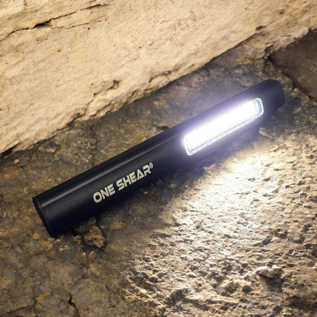 2in 1 Pen Light White Warm Led Eye/Mouth Check Penlight USB Rechargeable Work Camping Hiking Travel Pocket Lighting Flashlight - 39