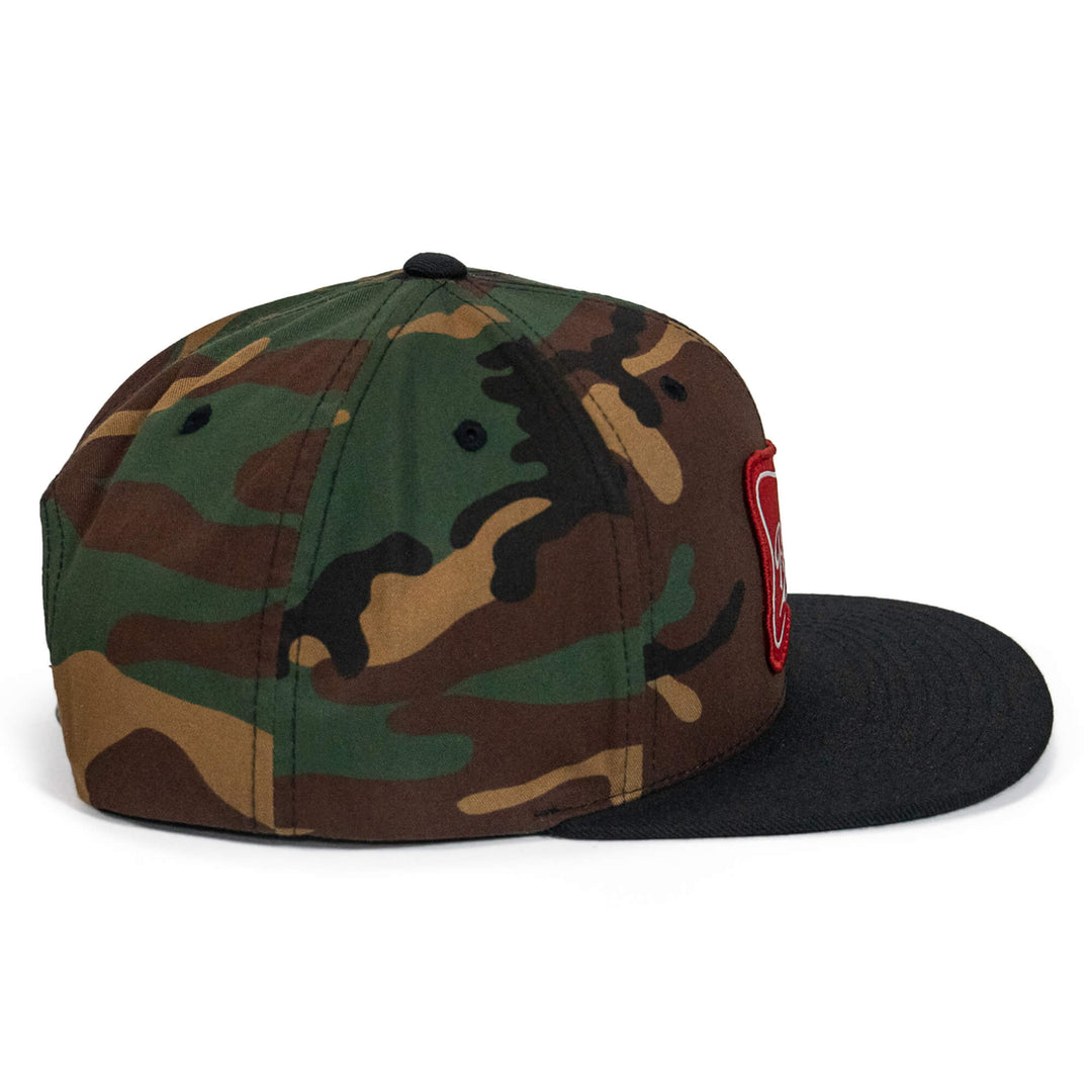 Rowdy Patch Flat Bill SnapBack Hat