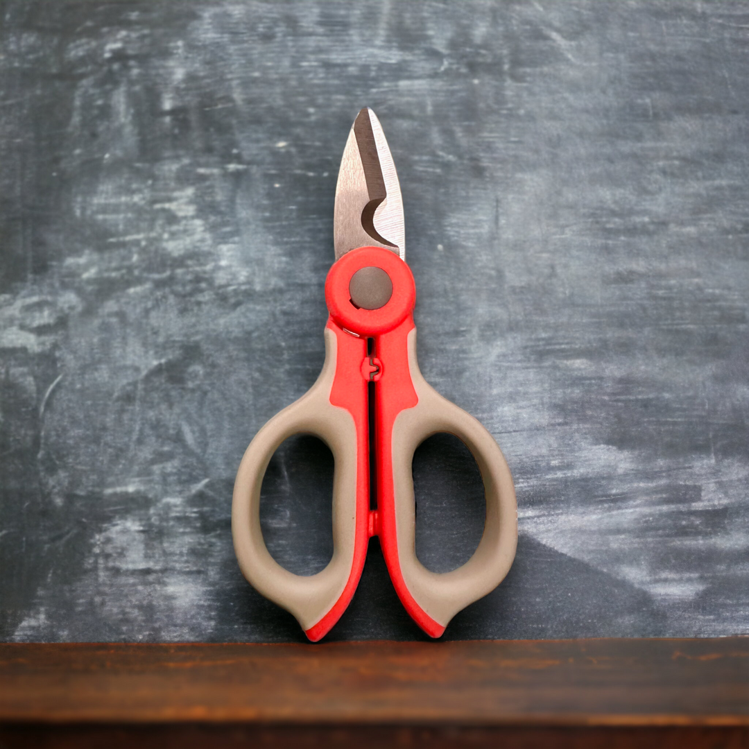Wire Cutter Pro Snip Red & Gray Electrical Shear | ONE SHEAR®