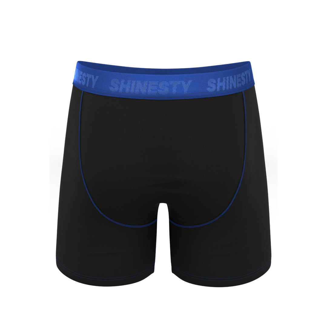 The Rhythm &amp; Blues | Black and Blue Ball Hammock® Pouch Underwear With Fly