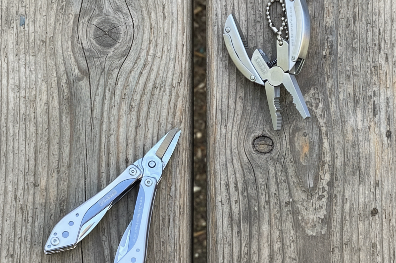 Scissors Multi-Tool &amp; Pliers Keychain