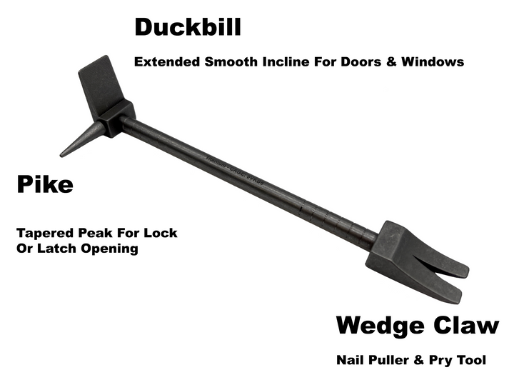 4" Ti Hooligan Forced Entry Tool - Titanium 🔥 In Stock! 🔥