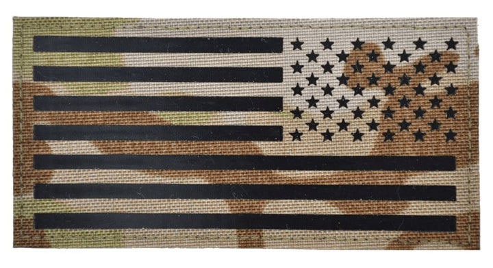 USA Reverse Flag Laser Cut - 2x4 CORDURA®Patch