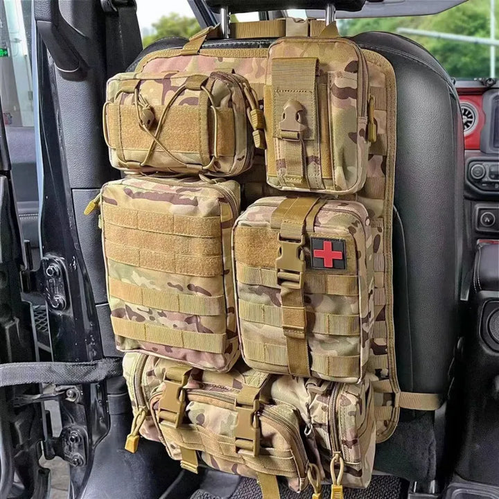 Tactical MOLLE Seat Organizer Full Set