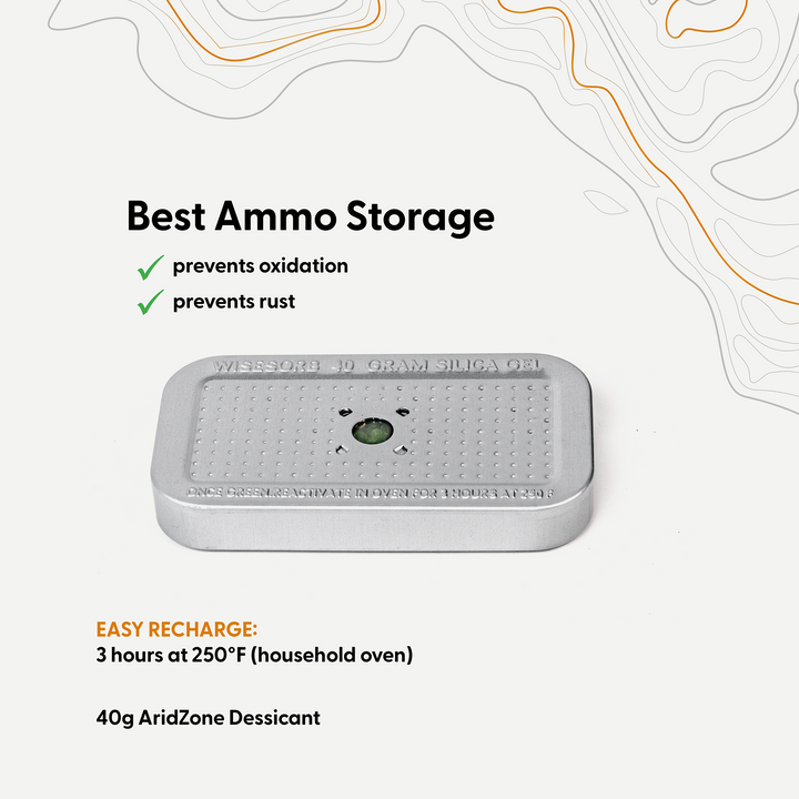 Ammo Storage Box: Holds 50 AE * 50 rounds