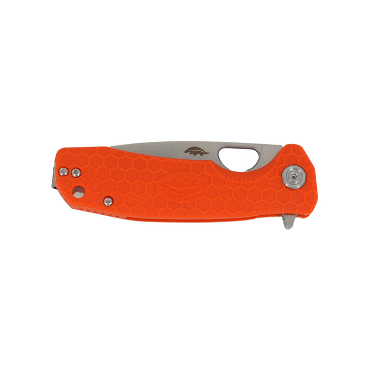 HB1035 Small Drop Point Orange - Open