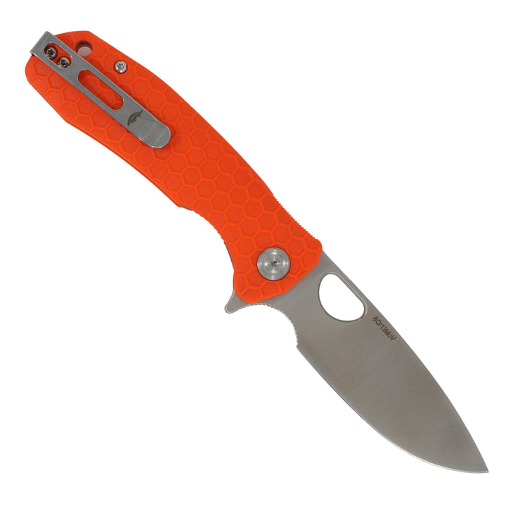 HB1035 Small Drop Point Orange - Detail